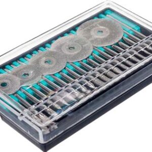 Шарошки и круги отрезн. с/алмазн.напылением 25шт 36487