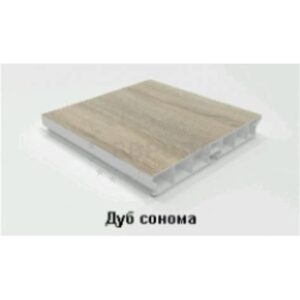 Соединение полумат. 6071 дуб какао 2шт