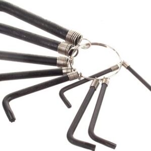 Набор ключей имбусовых 10-50мм 9 шт. на кольце TORX112667