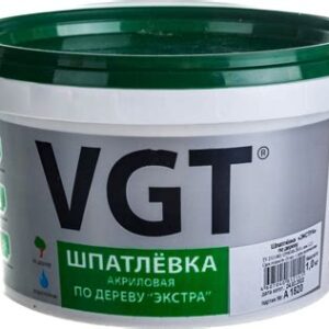 Шпатлевка по дереву "Экстра" бук 1кг ВГТ(7444