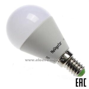 Лампа Navigator 61333 LED G45 8