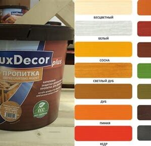 Пропитка  LUXDECOR PLUS 5л. (Белый) МОККЕ