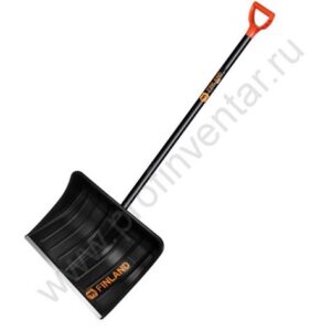 Лопата снеговая "FINLAND" широкая 1358-ч  ЦИ