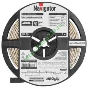 Лента Navigator СД 4.8w/27К ip65 5м 71403