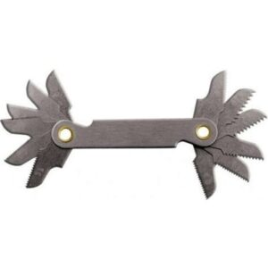 Шаблон для определения шага метрической резьбы 70811