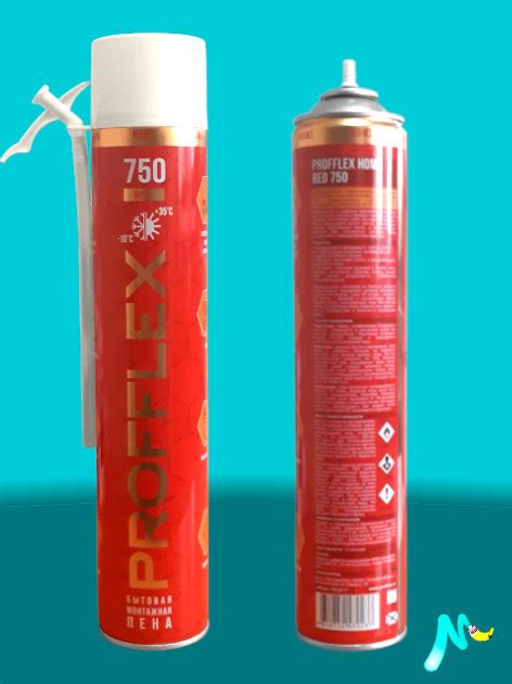 Пена PROFFLEX 750мл Red MAXI всесезон. 1822920