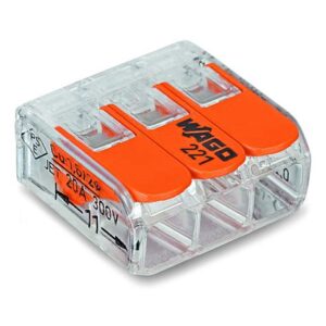 Клемма WAGO 221-413 Rexant 07-5163 395343 48786