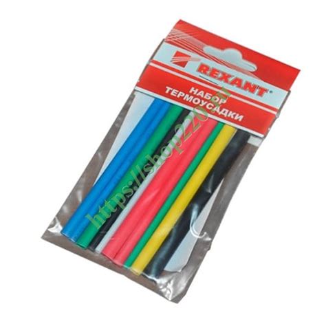 Набор термоусадочных трубок 6