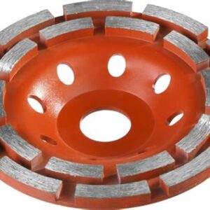 Чашка алмазная шлифов.д/обработки бетона двухрядная 125мм