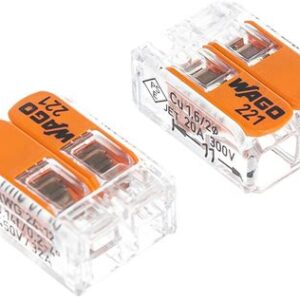 Клемма WAGO 221-412 прозр. Rexant 07-5161 392342 48785