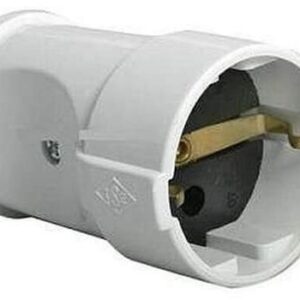 Розетка на шнур MAKEL 10003 евро 8712