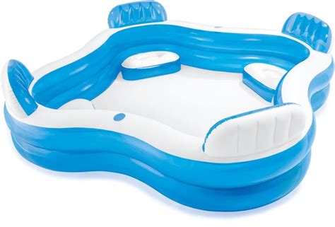 Бассейн надувн. "Семейный" 229х229х66см 882л (56475)