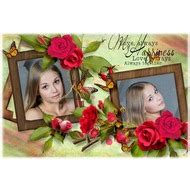 Фоторамка на 2 фотки