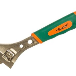 Ключ разводной 300мм Sturm усилен.тонк.губки обезин.