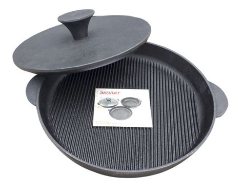 Пресс к сковороде чуг. 300*40 гриль (Эколит)