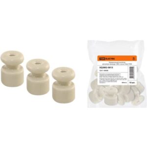 Изолятор керамич.(сосна) для провода "Эко" ТДМ