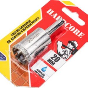 Сверло алмазное по кафелю и керамогр. 20мм Hardcore