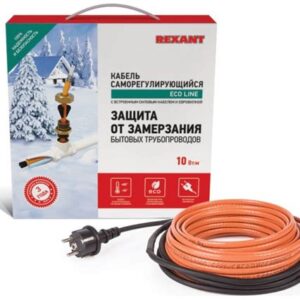 Кабель греющ.саморегулир.пищевой (комплект) в трубу 10НТМ2-СТ (6м/60Вт) 51-0603