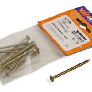 Шуруп желтый цинк 4