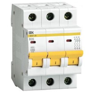 Выкл. авт. ИЭК 47-29 3п/20А 28404