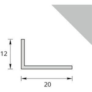 Угол 20х12мм 2