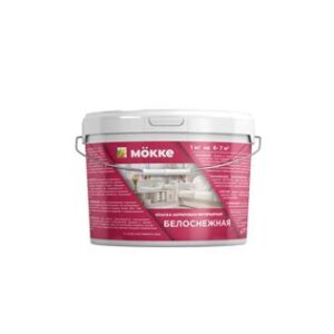 Краска акриловая интерьерная МОККЕ 14кг  1976