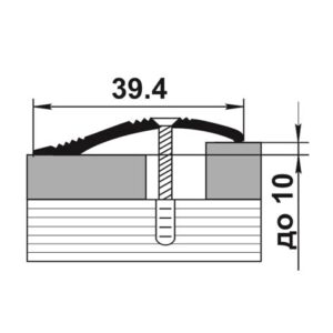 Порог разноуров. Береза ПР 02. 900.R174