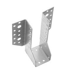 Опора бруса оцинк. раскрытая 170*76*75*2