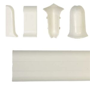 Угол наружный 56мм"Белый" 110 Рико Лео (уп. 2шт)