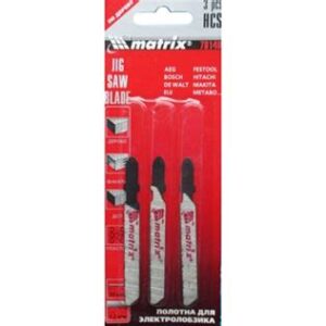 Набор полотен 50*2мм для электролобзика по дереву 3 ш т.(T119В)  78228