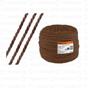 Провод Ретро "Эко"коричневый  3х2