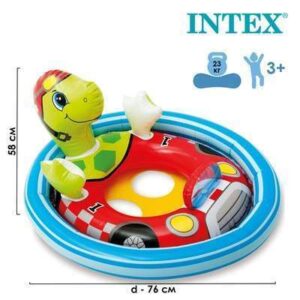 Круг д/плавания с сиденьем "Зверюшки"