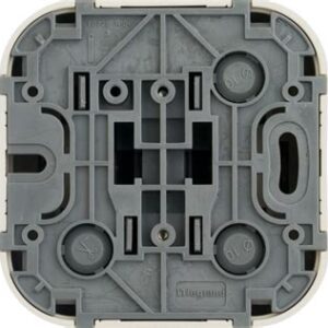 Переключатель 1-кл.QUTEO ОП на 2 напр.10АХ сл. кость Leg 782234