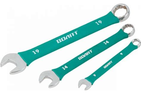 Набор ключей комбинированных 8-32 мм 18 шт. ВОЛАТ (на полотне) 13380-18