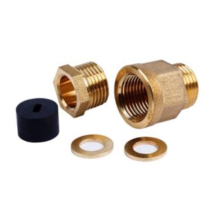 Сальник c двойной резьбой 1/2  3/4 д/ввода кабеля в трубу 51-0610-2