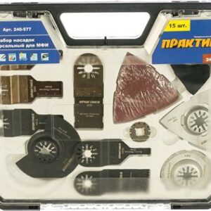 Набор насадок для МФИ №8 универсальн."ПРОФИ" 15шт ПРАКТИКА 240-577