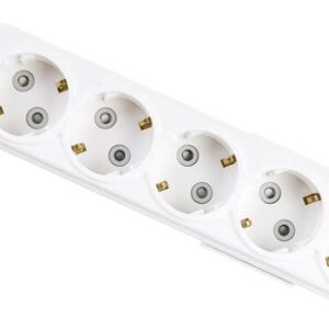 Колодка удлинителя MAKEL 5 гнезд евро (новое покаление) 52100