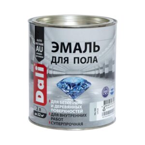 Эмаль для пола DALI белая 2