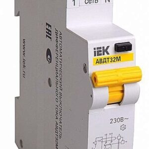 Дифф. выкл. ИЭК АВДТ-32 2п-С25/30mA 51330