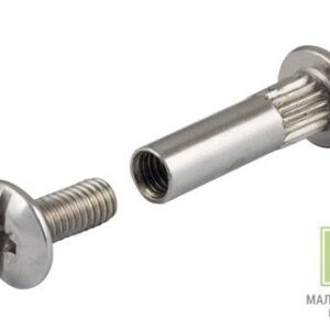 Стяжка мебельная 35*100мм  060-053