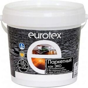 Лак паркетный Евротекс-Эко глянцевый 0