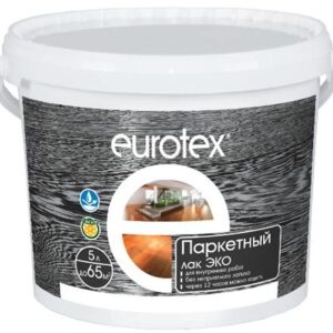 Лак паркетный Евротекс-Эко полуматов. 2