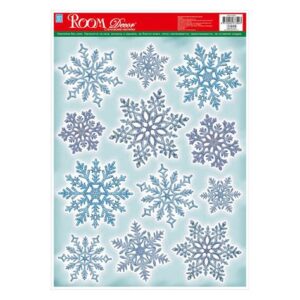 Стикер RoomDecor WDX 1703D (кружевные снежинки №4)
