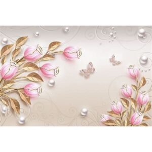 Фотообои Тула Золотые тюльпаны VIP 392х260