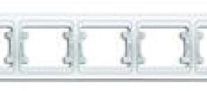 Рамка 5-м MIMOZA гориз. бел. 22059
