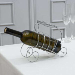 Подставка "СПИРАЛЬ" 17х25х8 см для бутылки 673807