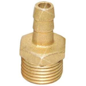 Соединение нар. резьба 1/2"х елочка 10мм латунь ЭКО (AВ-МT12/Е10)