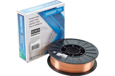 Проволока сварочная омедненная ER-70S-6 1