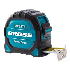 Рулетка 5м двухкомпон.ударопрочный корпус метрич. шкала//ТРУПЕР