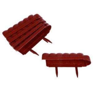 Ограждение декоративное "УЛИТКА" 7х350см 16секций пластик 738771